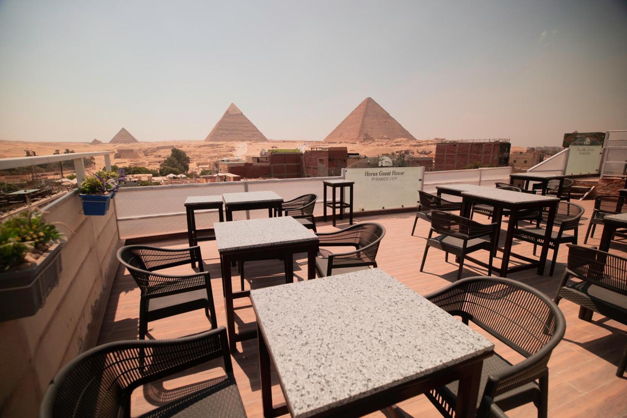 Horus Guest House Pyramids Kafrat al Jabal Bagian luar foto